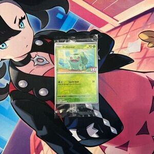 Bulbasaur Pokemon Card 001/165 Best Buy Promo